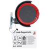 Podwójne kółko skrętne czerwono-czarne 50 mm, BGS Diy 80336