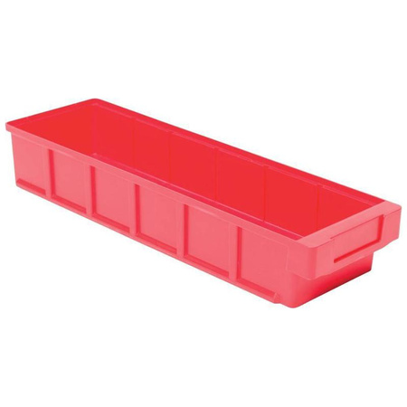 Pojemnik na drobne elementy VKB, 500x186x83 mm czerw.