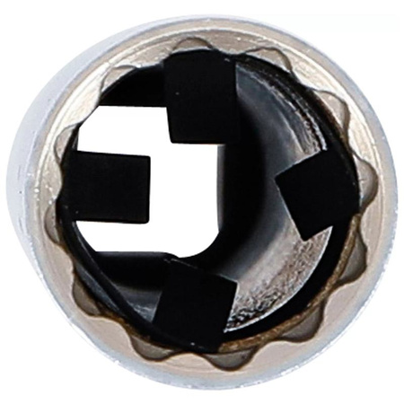 Długa nasadka do świec zapłonowych 16 mm, napęd dwunastokątny 10 mm (3/8"), BGS 2405