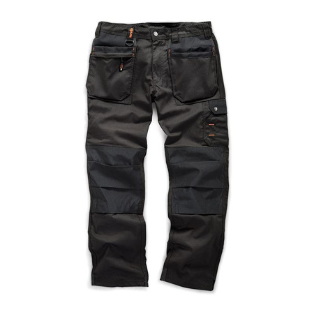 Spodnie robocze Worker Plus, czarne, Rozmiar 44 R, Scruffs T51795