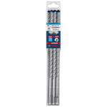 Wiertło udarowe Ø 10 mm, długość spirali 200 mm, długość 265 mm SDSplus-7X, 10 szt., Bosch