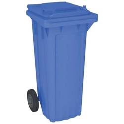 Pojemnik kosz na śmieci odpady WAVE 80L niebieski