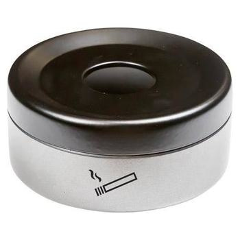 Popielniczka Rondo Piccolino srebrna mała 150mm