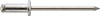 Nit 1-str.zam.CAP,A2/VA łeb płas.-okr. 3,2x8mm GESIPA