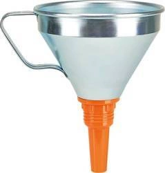 Lejek, z blachy białej, z sitkiem 02342 Ø 160mm 1,3l PRESSOL