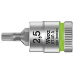 Nasadka wkrętakowa Zyklop 1/4" 2,5 x 28 mm do śrub z gniazdem sześciokątnym 8740 A Wera