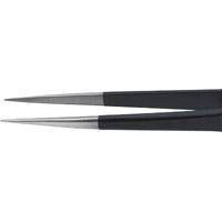 Pinceta precyzyjna ESD z ostrymi końcówkami z uchwytami z żywicy epoksydowej 130 mm KNIPEX 92 28 72 ESD