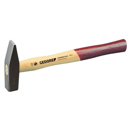 Młotek ślusarski 500 g z jesionowym trzonkiem, Gedore 4 E-500, 8586680