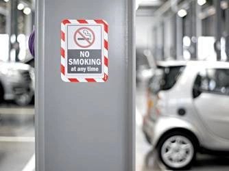 Panel informacyjny samoprzylepny DIN A4 czerwony/biały 2szt.