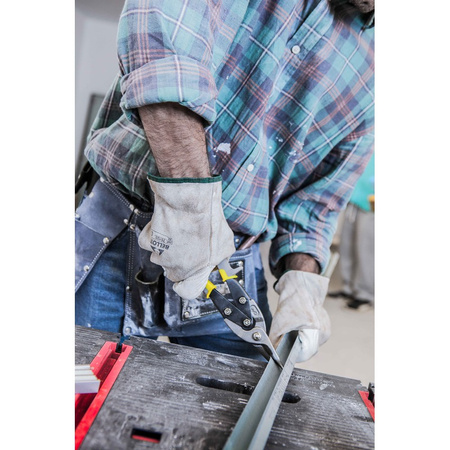 Nożyce do cięcia blachy proste, ostrze szlifowane, 1,5 mm BELLOTA