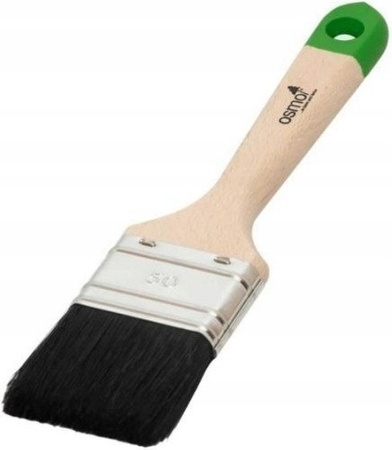 Pędzel płaski prosty 6 cm do malowania olejowania woskowania OSMO