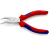 Szczypce tnące półokrągłe z rękojeściami wielokomponentowymi 160 mm KNIPEX 
25 25 160