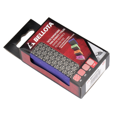 Blok diamentowy szlifierski do krawędzi ceramiki i gresu G400 BELLOTA