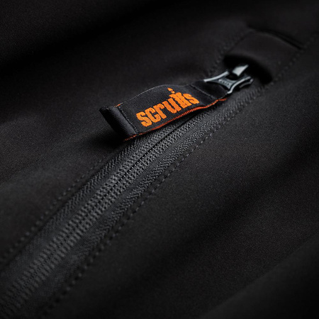 Kurtka typu Softshell czarna Worker, Rozmiar S, Scruffs T54850