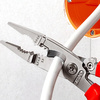 Szczypce wielofunkcyjne do prac elektroinstalacyjnych z izolowanymi rękojeściami 1000V VDE 200 mm KNIPEX 13 86 200