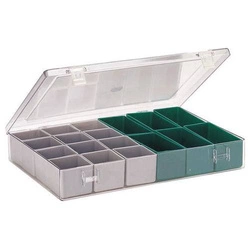 Organizer narzędziowy z przezroczystą pokrywką 307 x 225 x 50 mm typ 4.02 LA-KA-PE