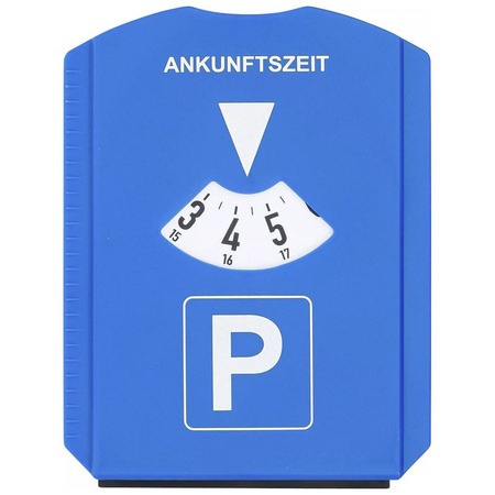 Dysk parkingowy ze skrobaczką do lodu / gumową krawędzią, BGS Diy 80721