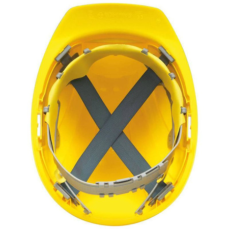 Żółty kask budowlany ochronny EuroGuard 4, SHUBERTH