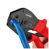 Szczypce do zgniatania tulejek Twin 2x6/2x10/2x16 mm² KNIPEX