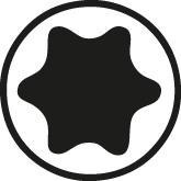 Bit TORX T8 x 89 mm ciagliwo-twardy Wera