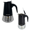 Kawiarka, zaparzacz do kawy ze stali 4 filiżanki, czarno-srebrny, Klausberg