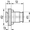 Wkładka szybkowymienna FE1 10,00mm FORTIS