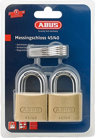 Kłódka mosiężna, Quad-Pack SB ABUS