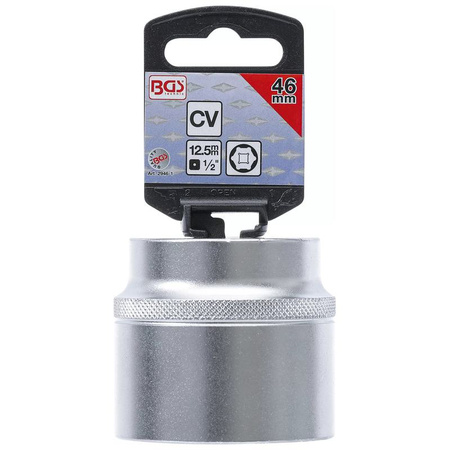 Nasadka sześciokątna 46 mm; napęd 12,5 mm (1/2"), BGS 2946-1