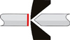 Szczypce tnące boczne do tworzywa sztucznego z rękojeściami powlekanymi tworzywem sztucznym 160 mm KNIPEX 72 01 160