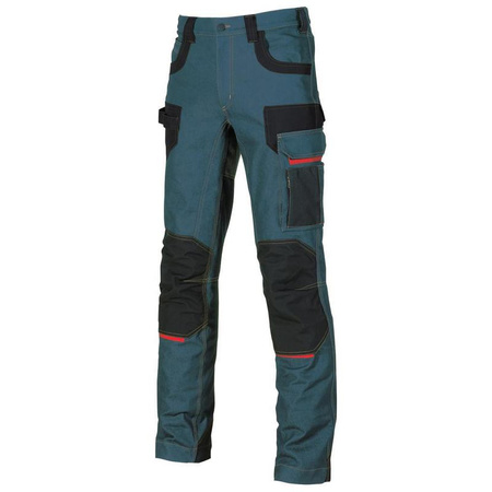Spodnie robocze jeansowe PLATINUM BUTTON Rust Jeans rozmiar 60