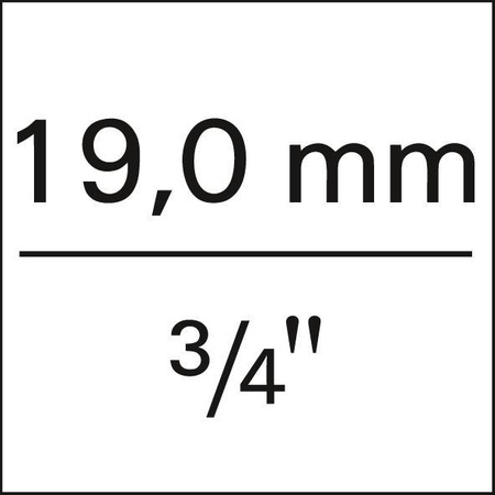 Zestaw końcówek wymiennych klucza nasadowego 12-kątnych 3/4" 16-częściowy STAHLWILLE