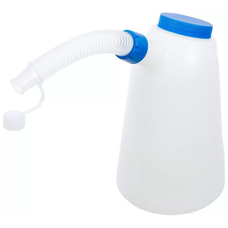 Pojemnik do wlewania z elastycznym króćcem zasysającym i pokrywką 2 l, BGS 9939