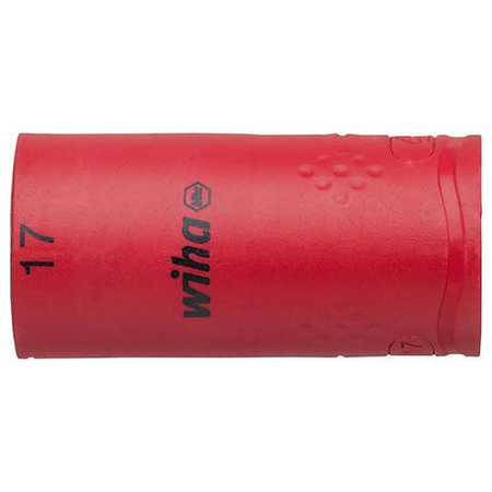 Końcówka wymienna klucza nasadowego 6-kątna 1/2" 17mm VDE Wiha