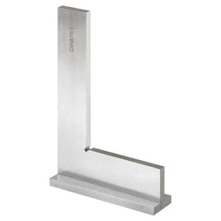 Kątownik warsztatowy ze stopką 150 x 100 mm stalowy DIN 875/1 FORTIS