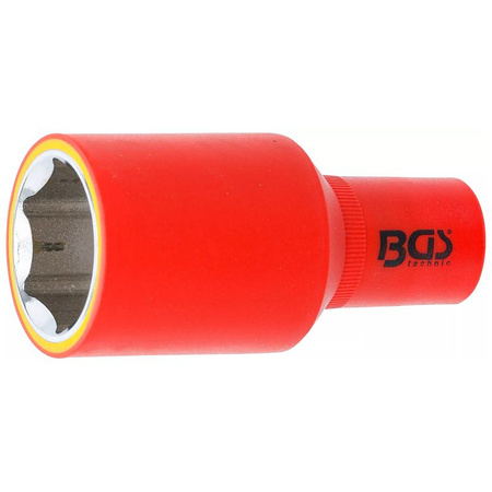 Nasadka sześciokątna VDE 30 mm; napęd 12,5 mm (1/2"), BGS 72080