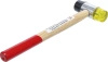 Młotek blacharski Ø 30 mm z wymiennymi obuchami, BGS DIY 1864