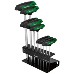 Zestaw wkrętaków z rękojeścią poprzeczne HEX 6-kątnych 7-częściowy 2-8mm