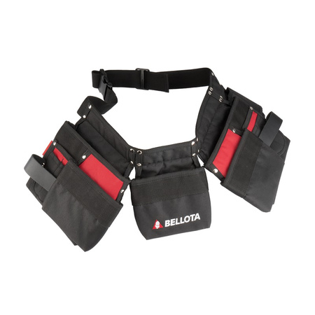 Pas narzędziowy, 7 kieszeni, pętla na młotek BELLOTA