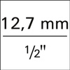 Zestaw końcówek wymiennych klucza nasadowego 12-kątnych 1/2" 10-32mm 13-częściowy FORMAT