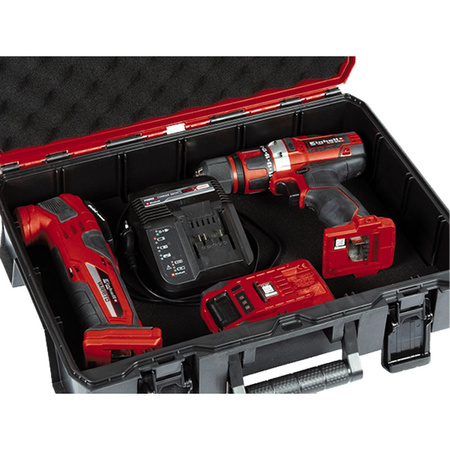 Systemowa walizka narzędziowa z przegródkami E-CASE S-F 49,5x17,4x37,8 cm EINHELL