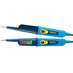 Tester napięcia z wyświetlaczem LED 6 - 400V AC/DC + 30mA FI test PANCONTROL