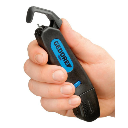 Regulowany nóż do ścinania i ściągania izolacji 4-28 mm, Gedore 4529, 2955393