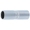 Nasadka do świec zapłonowych 16 mm z uchwytem gumowym, napęd dwunastokątny 12,5 mm (1/2"), BGS 2385