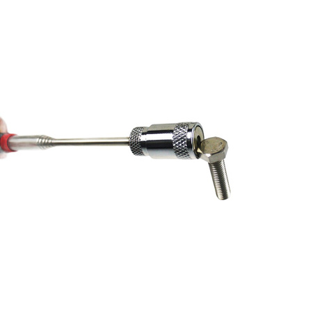 Chwytak magnetyczny teleskopowy z diodą LED 810 mm, udźwig 350 g PRAXER