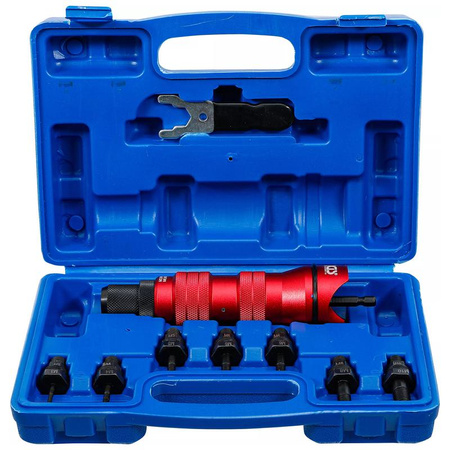 Nasadka do nitonakrętek wersja metalowa M3 / M4 / M5 / M6 / M8 / M10, BGS 6834