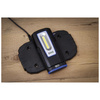 Lampa warsztatowa COB LED z magnesem i hakiem składana z funkcją ładowania indukcyjnego, BGS 85331