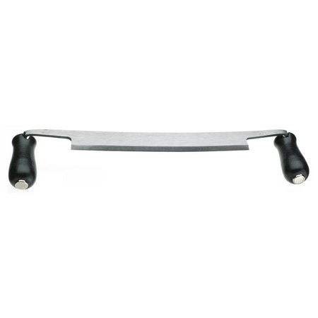 Prosty nóż do zdejmowania kory z bali 250 mm z czarnymi uchwytami, OX 375-2500 Ochsenkopf