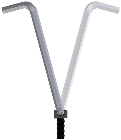 Zestaw kluczy imbusowych 2-10 mm Gedore H 42 KEL-88, 1523988