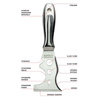 Szpachelka wielofunkcyjna monolit 12 w 1 (PC258) PRO