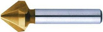 Pogłębiacz stożkowy HSS TiN, chwyt cylindryczny 75° 6,3mm FORMAT